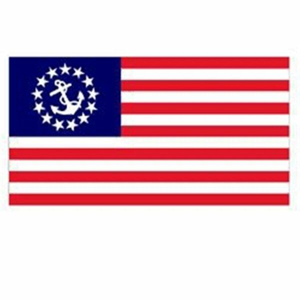 Ss Collectibles Nyl-Glo U.S. Yacht Ensign Flag 48 in. X 72 in. SS1687791
